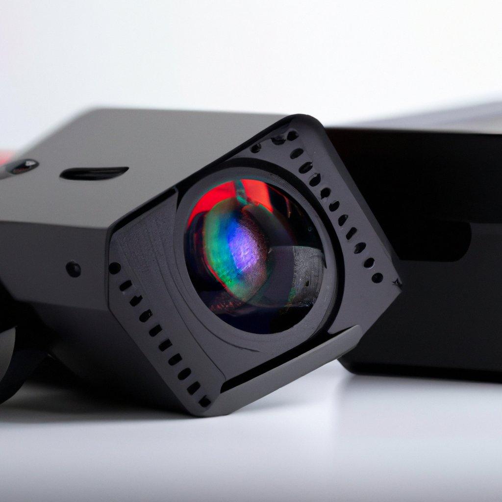 Slika prikazuje različne alarmne sisteme in video nadzorne kamere, vključno z modeli Hikvision in Dahua, ter montažo nadzornih kamer.