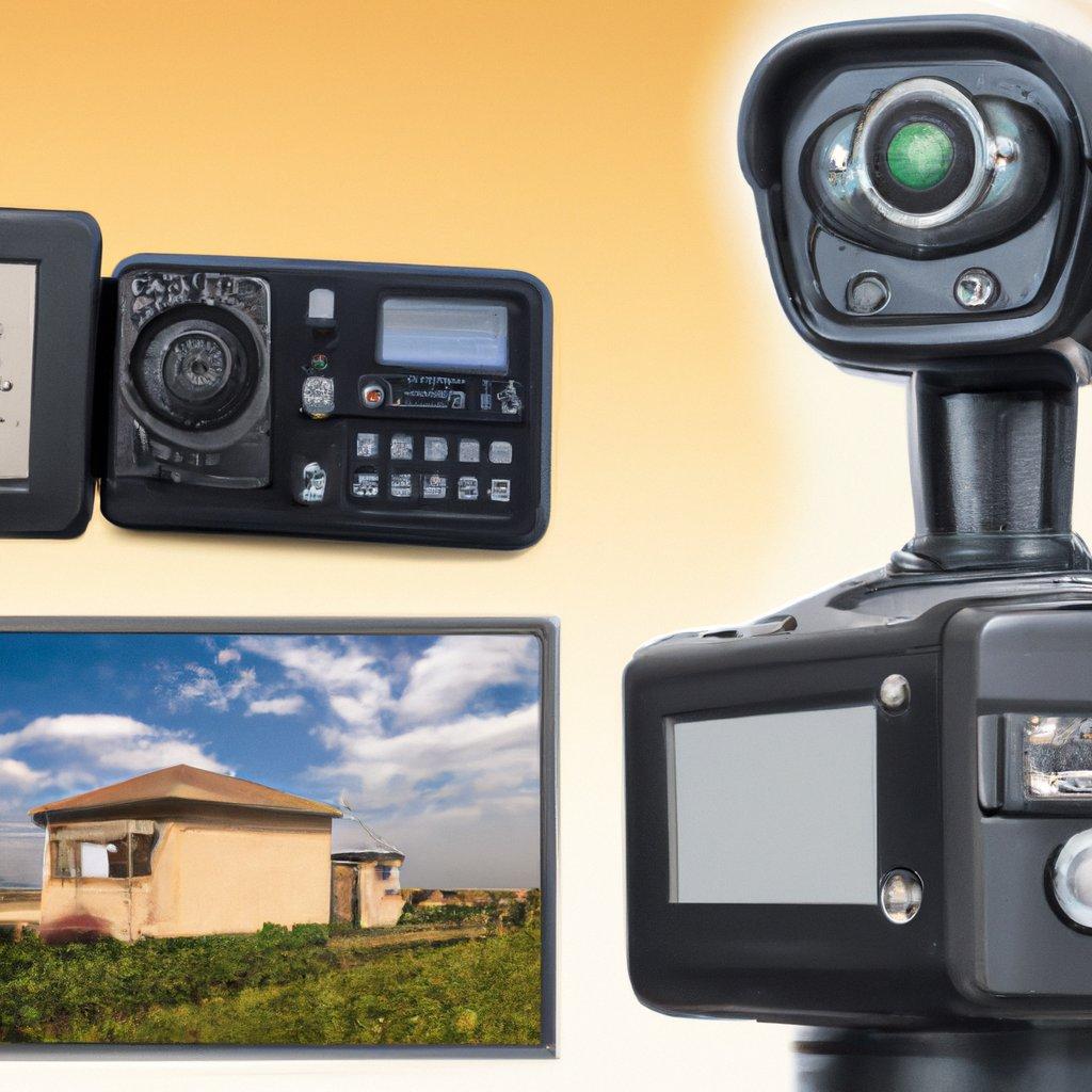 Montaža video nadzora z Hikvision in Dahua kamerami, prikaz video nadzornih sistemov.