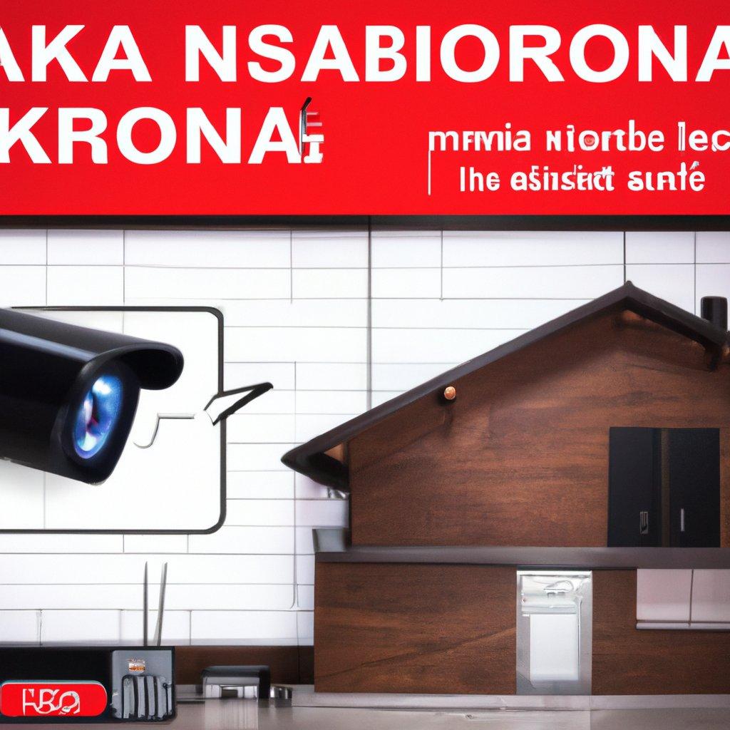 IP kamere in video nadzorni sistemi za dom, prikaz montaže in uporabe.