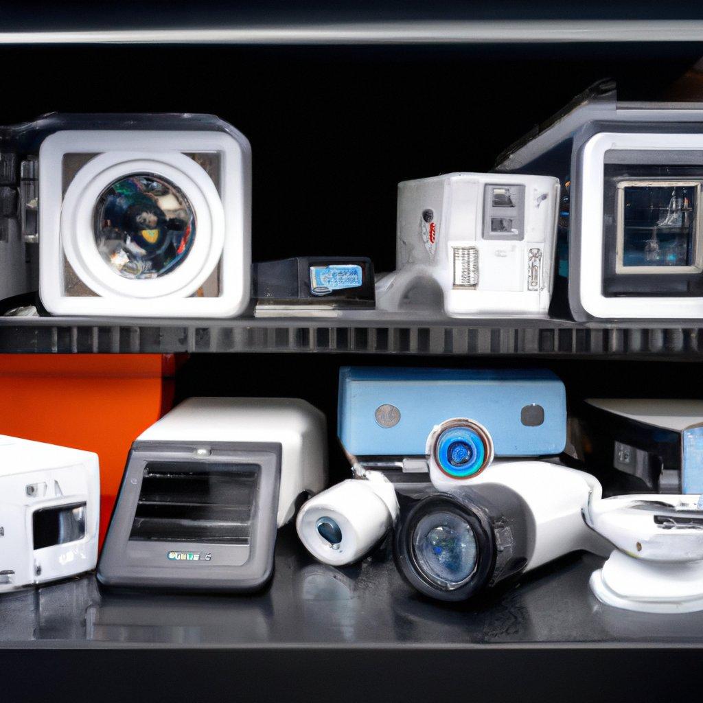 Različni IP video nadzor sistemi in alarmni sistemi, vključujoč kamere Hikvision in Dahua.