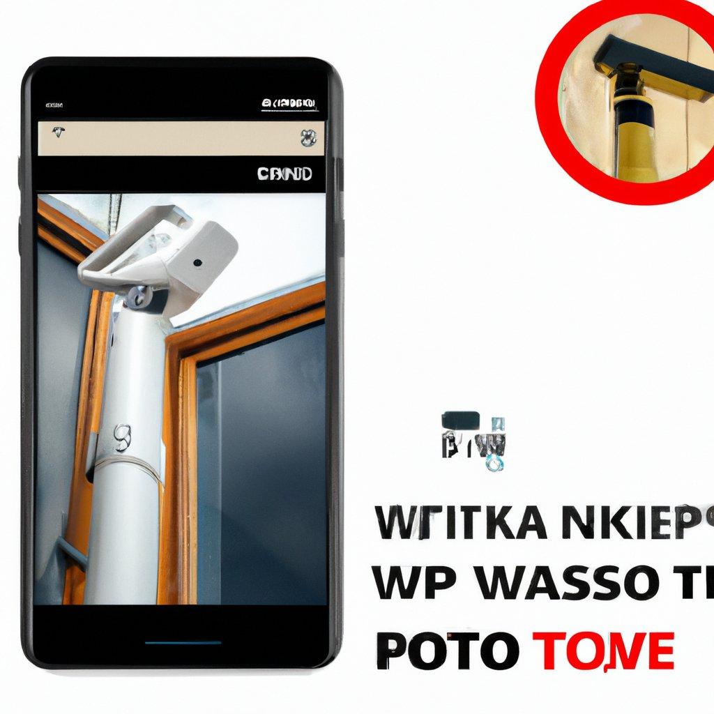 Slika prikazuje montažo wifi nadzornih kamer na domu, s poudarkom na profesionalni video nadzor in brezžične alarmne sisteme.