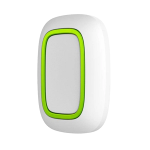 Brezžični gumb AJAX Button WH za alarmne sisteme, dodatki za brezžične alarme, znamka Ajax.