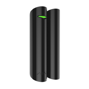 Brezžični detektor AJAX DoorProtect BL za alarmne sisteme Ajax, idealen za zaščito vrat.