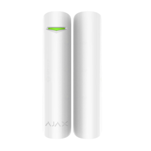 Brezžični detektor AJAX DoorProtect WH za alarmne sisteme znamke Ajax, idealen za varovanje vrat.