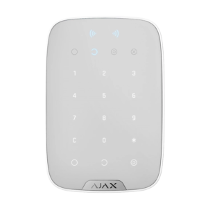 Brezžična tipkovnica AJAX Keypad WH za alarmne sisteme, dodatki za brezžične alarme, znamka Ajax.