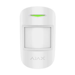 Detektor gibanja AJAX MotionProtect Plus WH, brezžični alarmni sistem, znamka Ajax, za varnost doma.