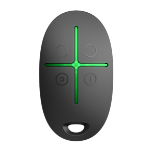 AJAX SpaceControl BL brezžični daljinski upravljalnik za alarmne sisteme Ajax, dodatki za brezžične alarme.