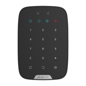 Ajax Keypad Plus BL brezžična tipkovnica za alarmne sisteme, dodatki za brezžične alarme, znamka Ajax