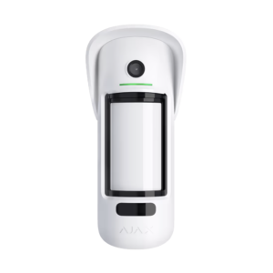 Ajax MotionCamera Outdoor (PhOD) WH brezžični detektor za alarmne sisteme na prostem.