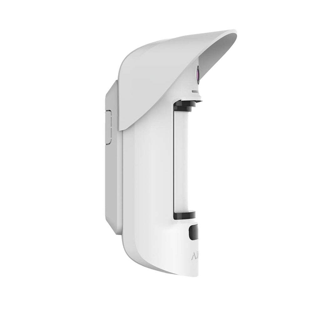 Ajax MotionCamera Outdoor (PhOD) WH brezžični detektor za alarmne sisteme na prostem.