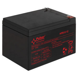 Akumulator 12V 1,2Ah Pulsar za UPS in IT opremo, zanesljiv vir energije za varnostne sisteme.