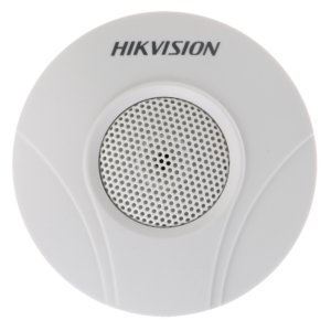 Hikvision mikrofon DS-2FP2020 za videonadzor, dodatna oprema, visoka kakovost zvoka.
