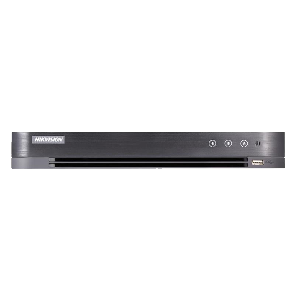 Hikvision DS-7204HQHI-K1/P analogni snemalnik za videonadzor, zanesljiva varnostna rešitev.