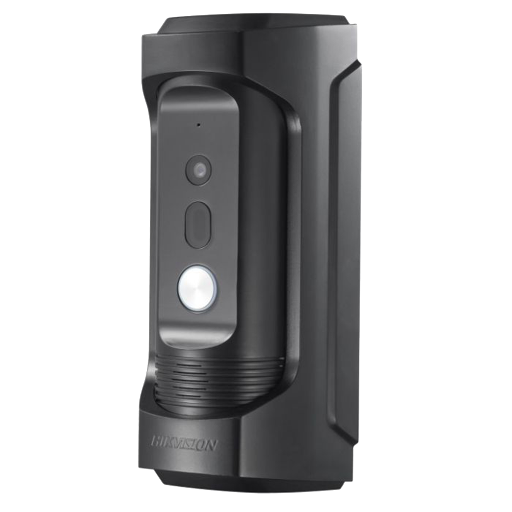 Hikvision DS-KB8112-IM IP videofon za zunanjo uporabo, robusten in zanesljiv za varnost doma.