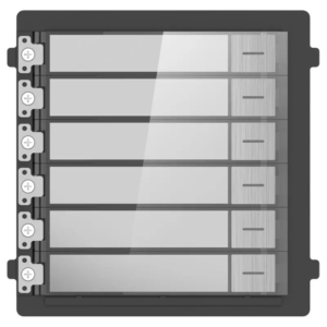 Hikvision DS-KD-KK/S videofon modul, idealen za varnostne sisteme, visokokakovostna komunikacija.