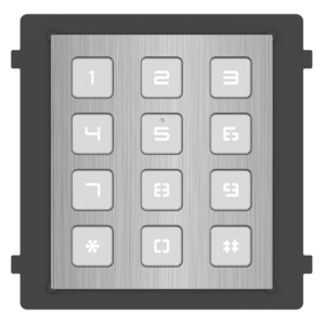 Hikvision videofon modul DS-KD-KP/S, kategorija videofoni, model DS-KD-KP/S, za varnostne sisteme.