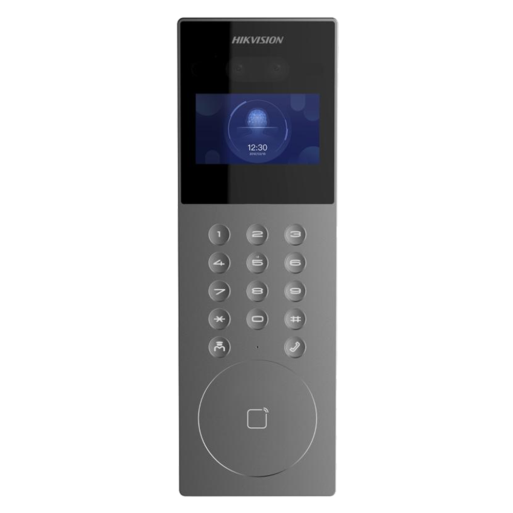 Hikvision DS-KD9203-E6 biometrični terminal za kontrolo pristopa, napredna varnostna rešitev.