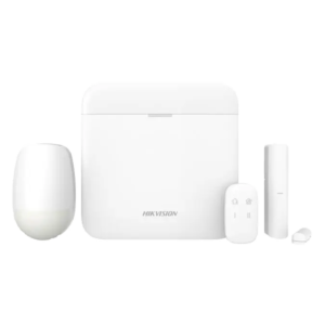 Hikvision DS-PWA64 AX PRO-Kit-WE brezžični alarmni sistem za varnost doma in poslovnih prostorov.