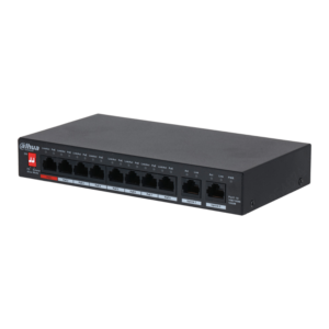 Dahua stikalo PFS3010-8GT-96, IT oprema, 8-portno gigabitno stikalo za omrežno povezovanje.