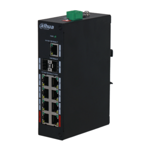 Dahua stikalo PFS3211-8GT-120, IT oprema, 8-portno gigabitno stikalo za omrežno povezovanje.