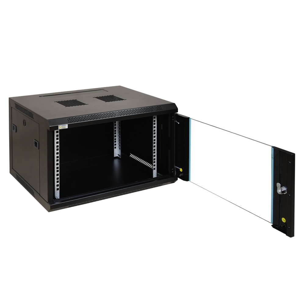 Rack omara Pulsar RWA664 za IT opremo, model RWA664, idealna za organizacijo strežniške opreme.